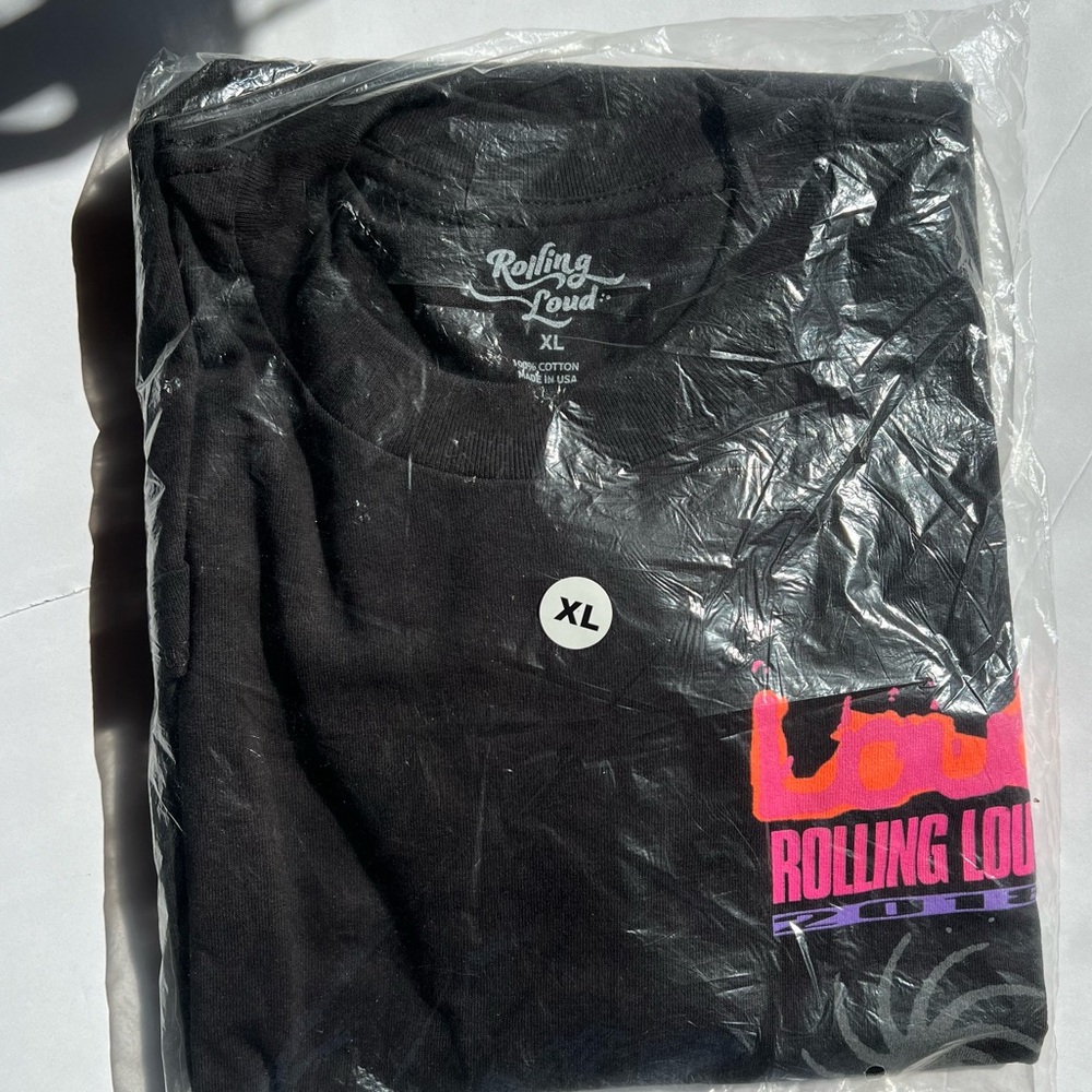 Rolling Loud T-shirt (Black, Size XL)